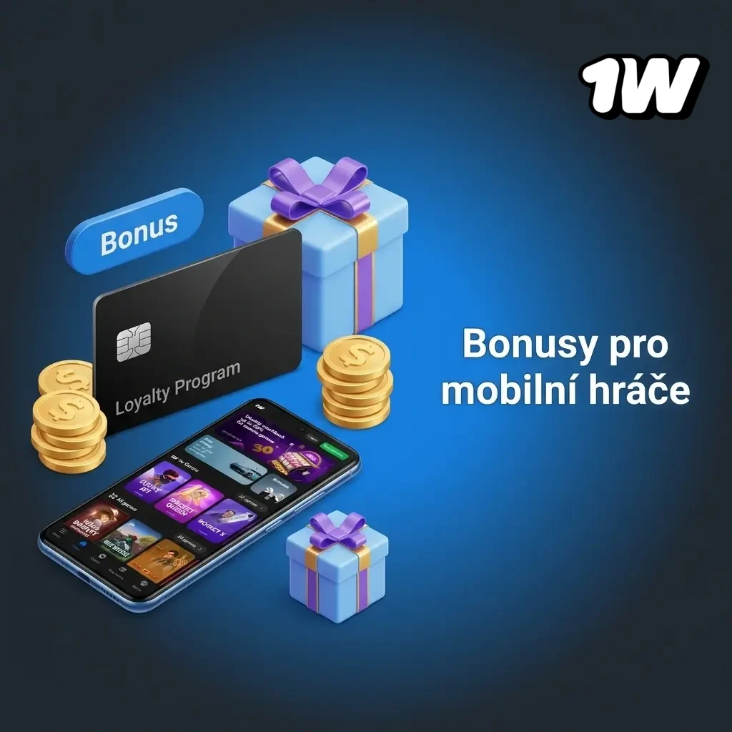 Bonusy pro mobilní hráče – uvítací bonus až 500 %, free bet a pravidelné akce v mobilní aplikaci