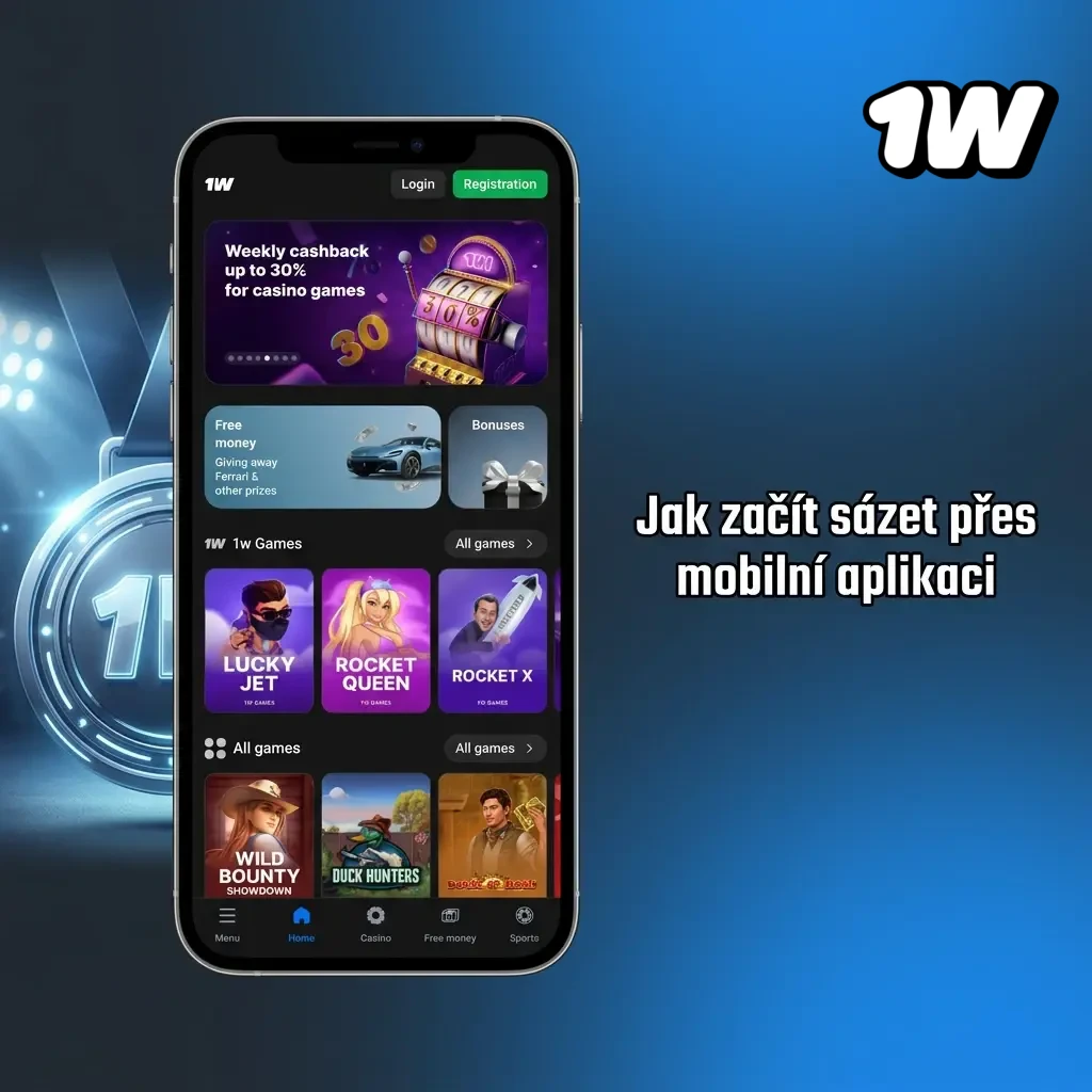 Jak začít sázet přes mobilní aplikaci – krok za krokem průvodce pro rychlé zadání sázky na 1W