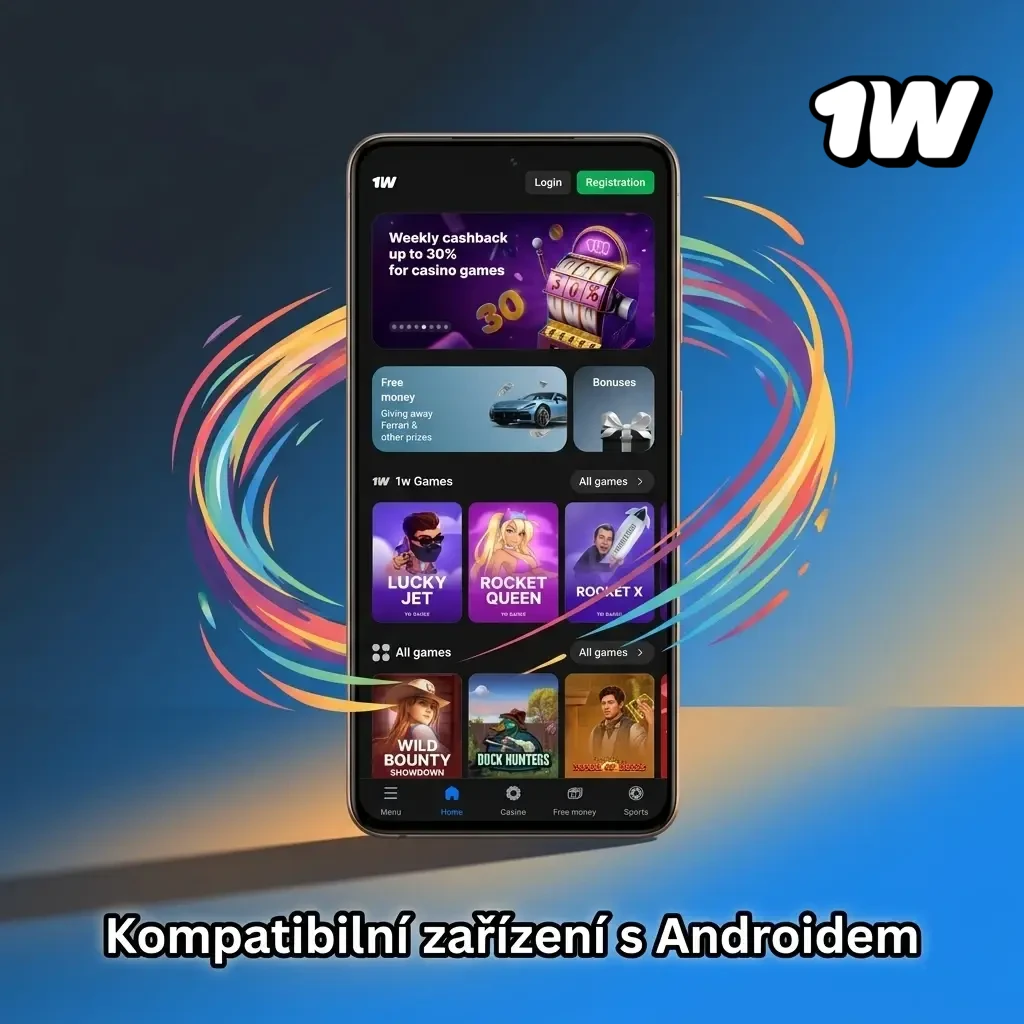 Kompatibilní Android zařízení s aplikací 1w: Samsung, Xiaomi, Motorola, Sony a další modely dostupné v ČR