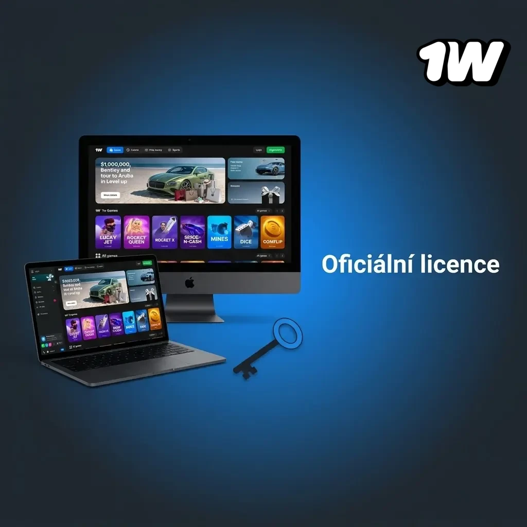 Oficiální mezinárodní herní licence 1w – legální a bezpečný provoz pro české hráče