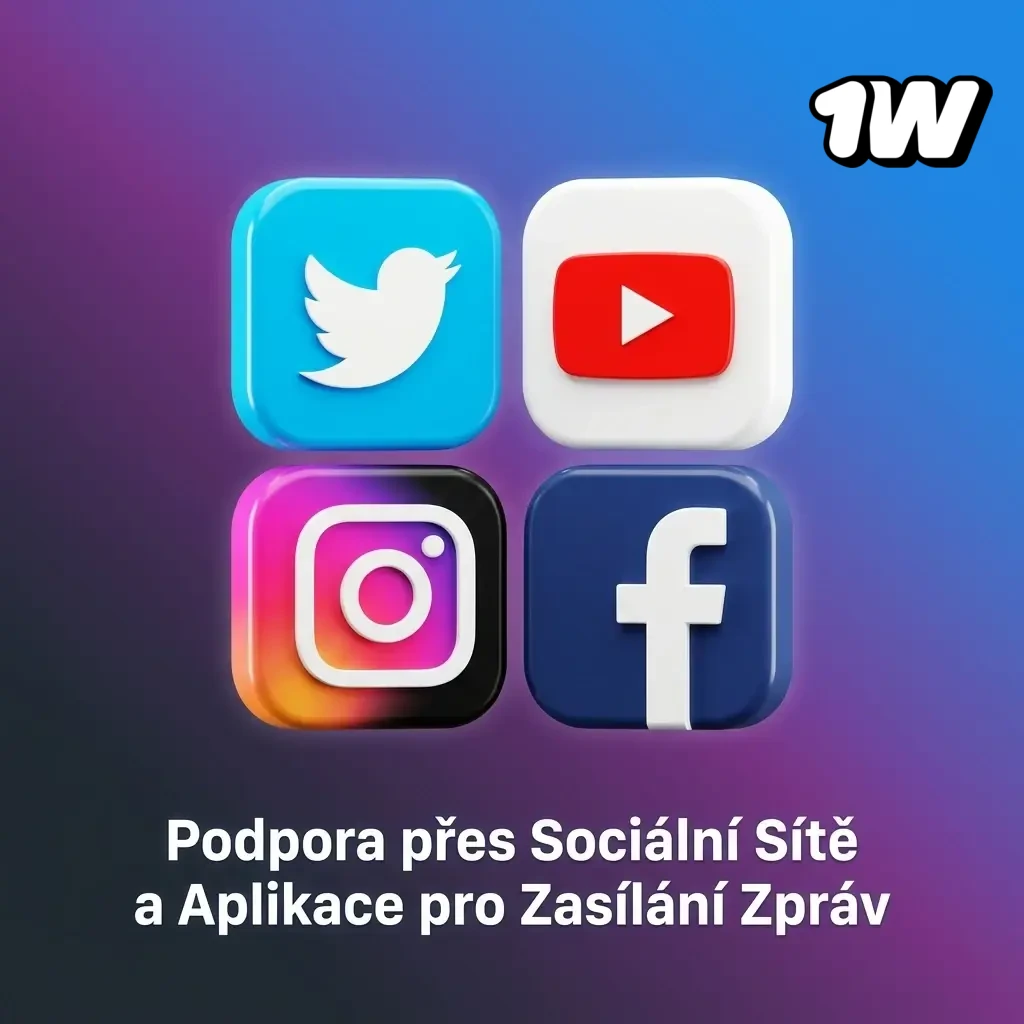 Zákaznická podpora přes Telegram, WhatsApp, Facebook a Instagram – kontakt pro méně urgentní dotazy