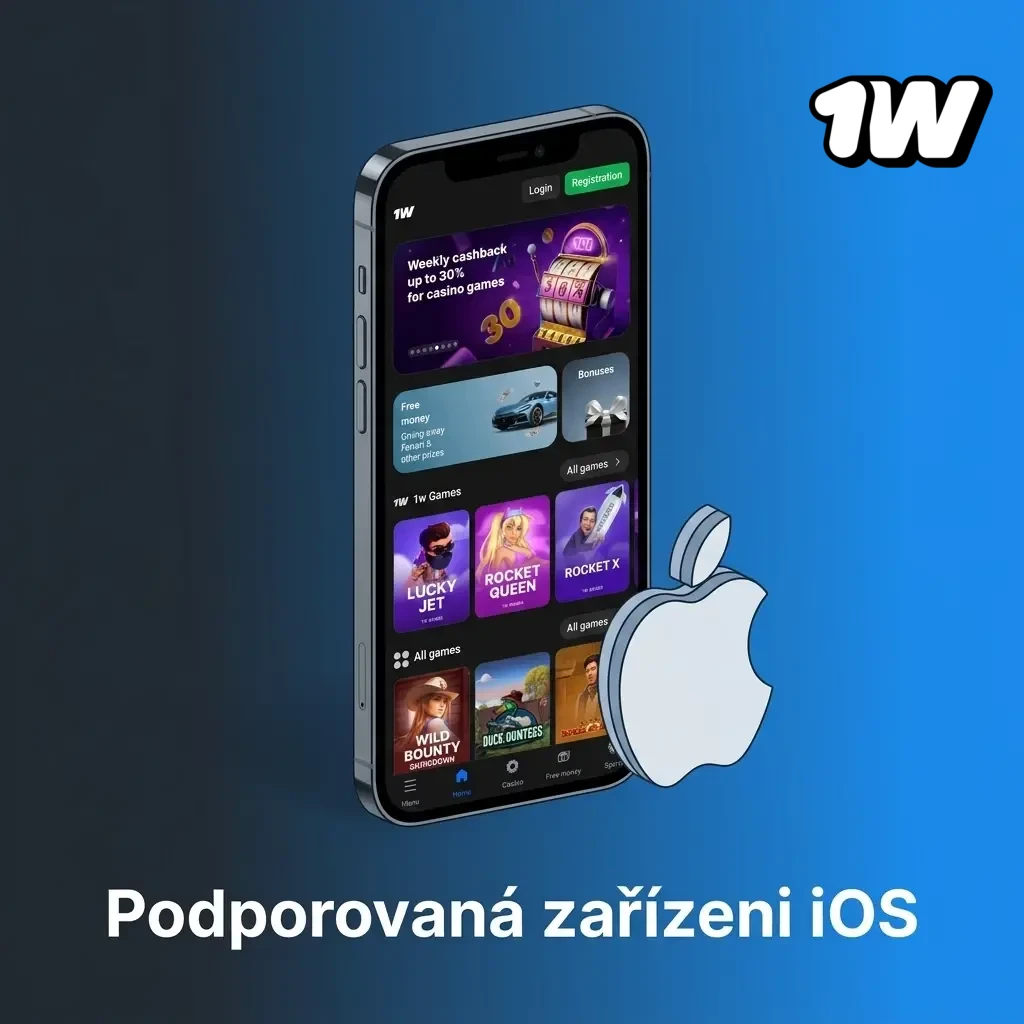 Seznam podporovaných zařízení iOS pro aplikaci 1w – iPhone, iPad a iPod Touch modely kompatibilní s aplikací