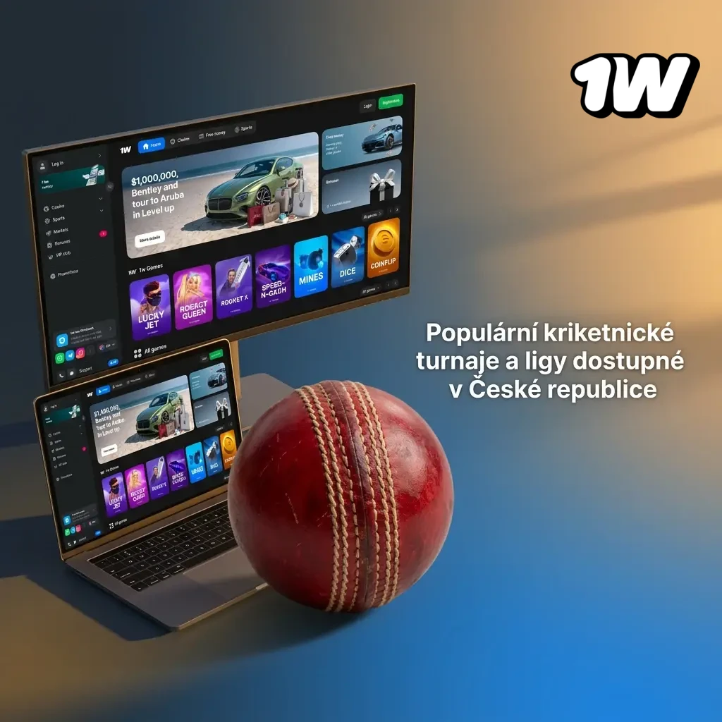 Populární kriketnické turnaje jako ICC World Cup, IPL a The Ashes dostupné pro sázení v České republice