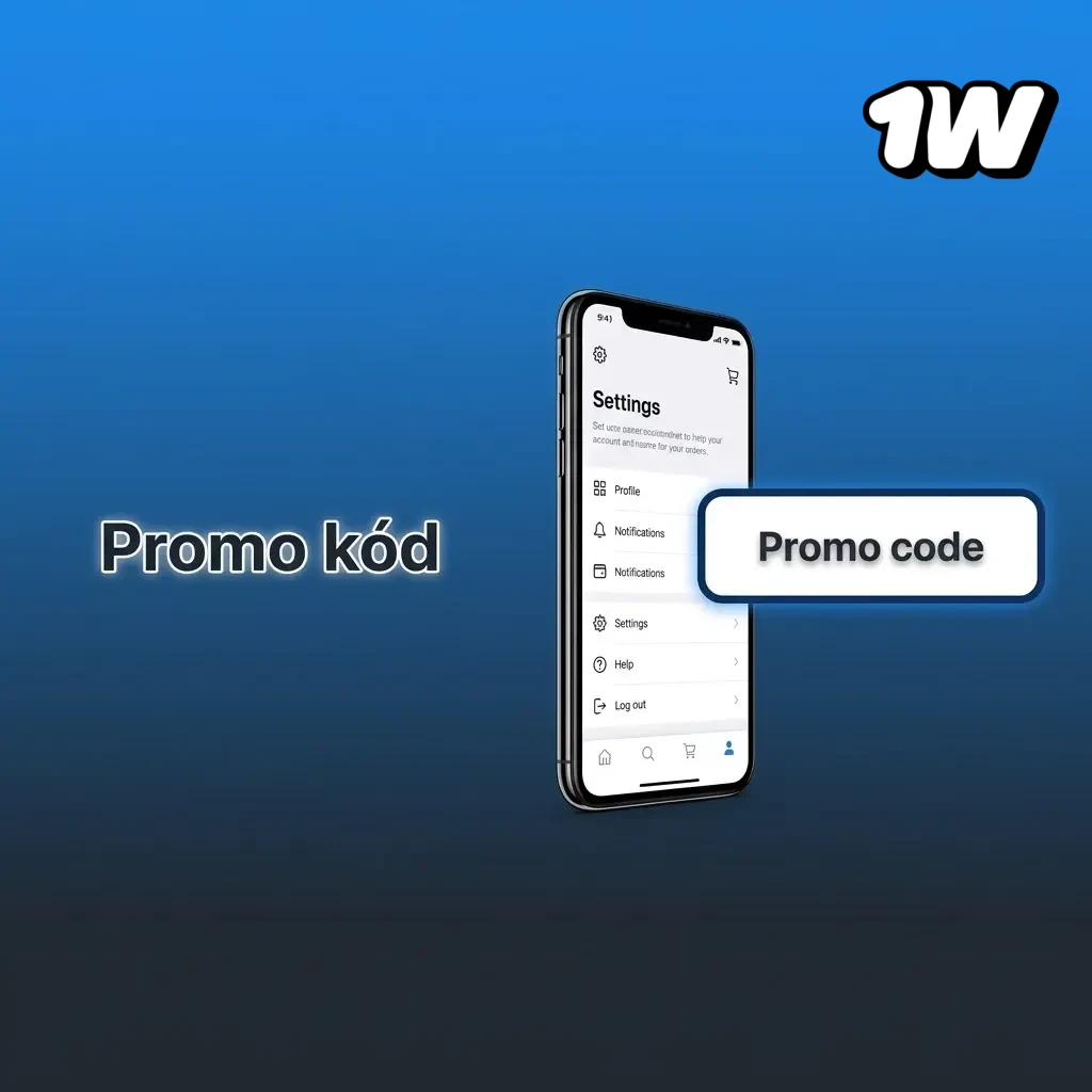 Promo kódy 1win: WELCOME1W (+50 % bonus) a SPORT1W (200 % na sport) – jak je zadat při registraci