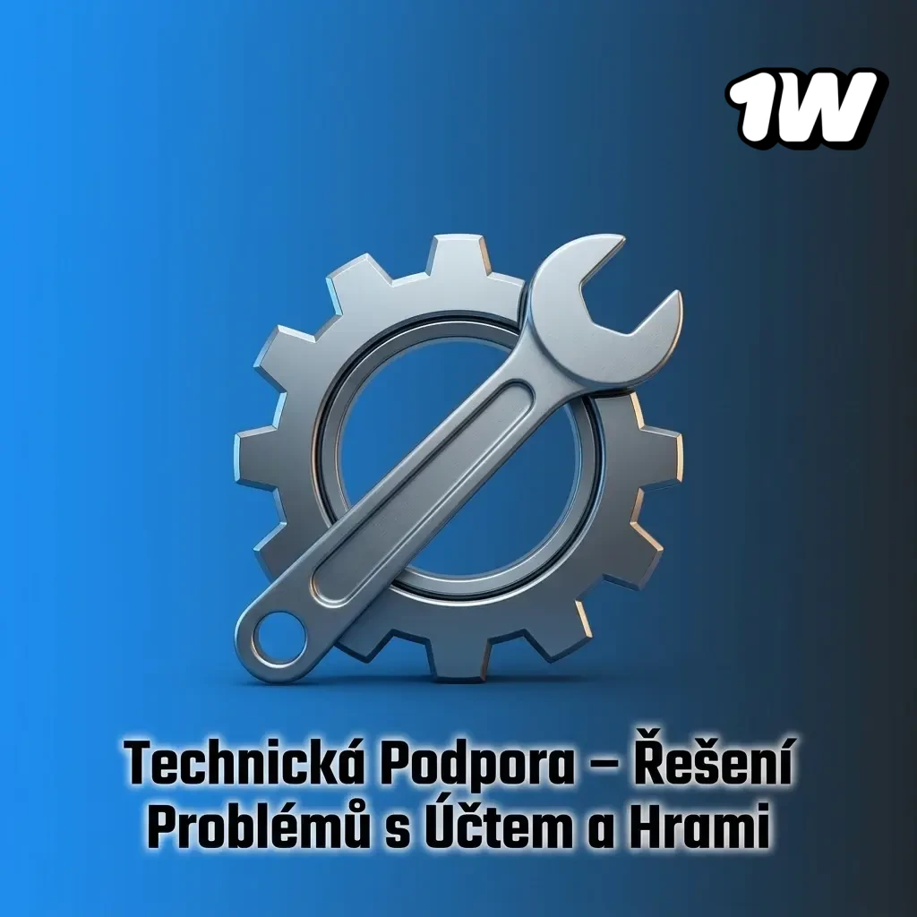 Technická podpora pro hráče – řešení problémů s účtem, platbami a hrami na webu 1w