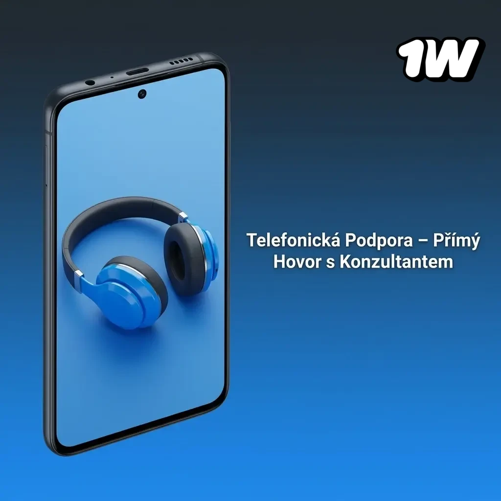 Telefonická podpora zákaznického servisu – přímý hovor s konzultantem pro rychlé řešení problémů