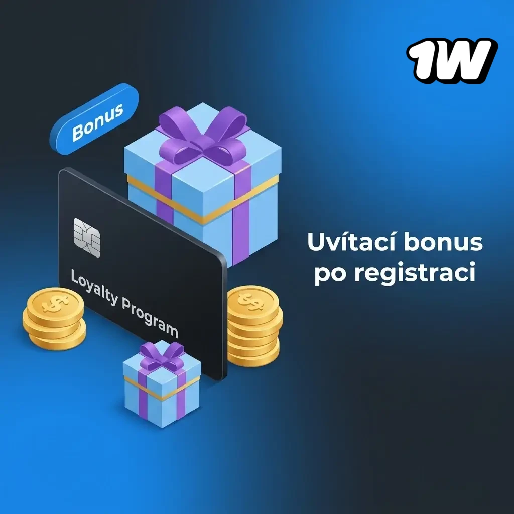 Uvítací bonus až 500 % po registraci – kasino i sport, rozdělený do více částí s min. vkladem 200 CZK
