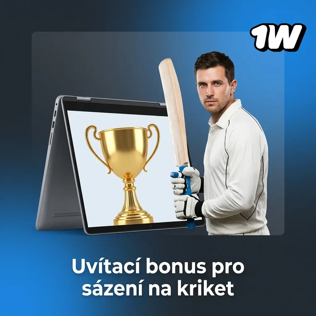 Uvítací bonus 1W až 500 % z prvního vkladu pro sázení na kriket – IPL, T20 World Cup a další turnaje.