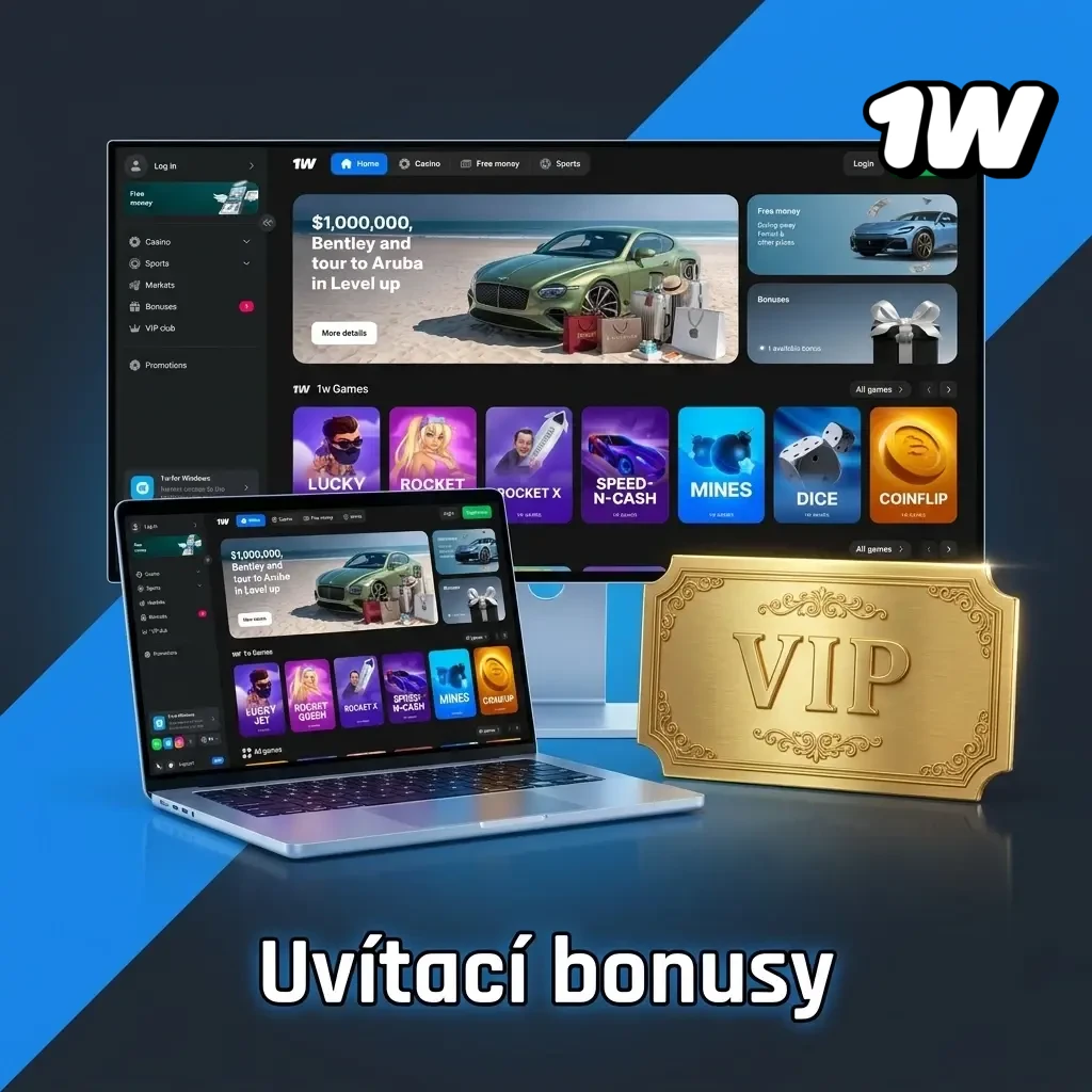 Uvítací bonusy pro nové hráče až 500 % z prvního vkladu – automaty, sázení, live kasino