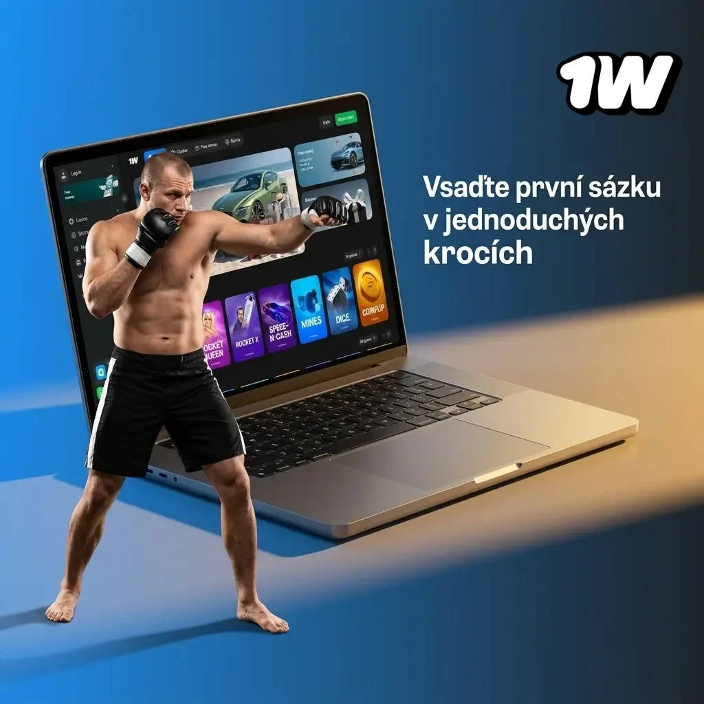 Jak vsadit první sázku na 1w: registrace, vklad, výběr zápasu a potvrzení sázky