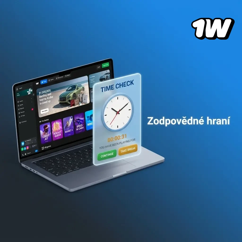 Zodpovědné hraní: nástroje pro bezpečné hraní, limity vkladů, časové limity a ochrana nezletilých na platformě 1w