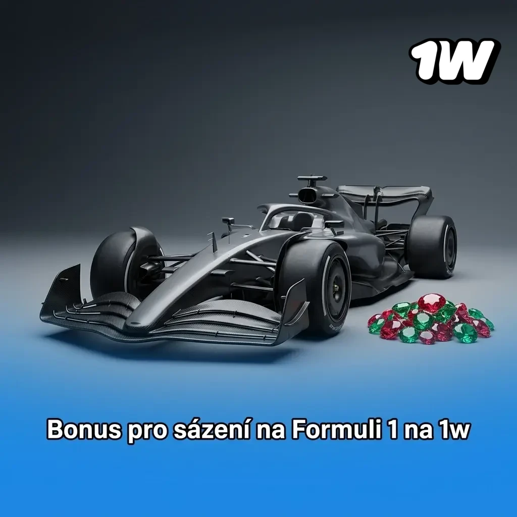 Uvítací bonus pro sázení na Formuli 1 na 1w po registraci a prvním vkladu
