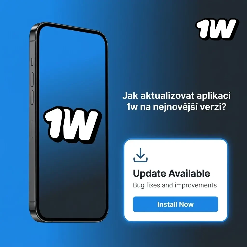 Aktualizace aplikace 1w na Androidu – stažení APK souboru a instalace přes neznámé zdroje