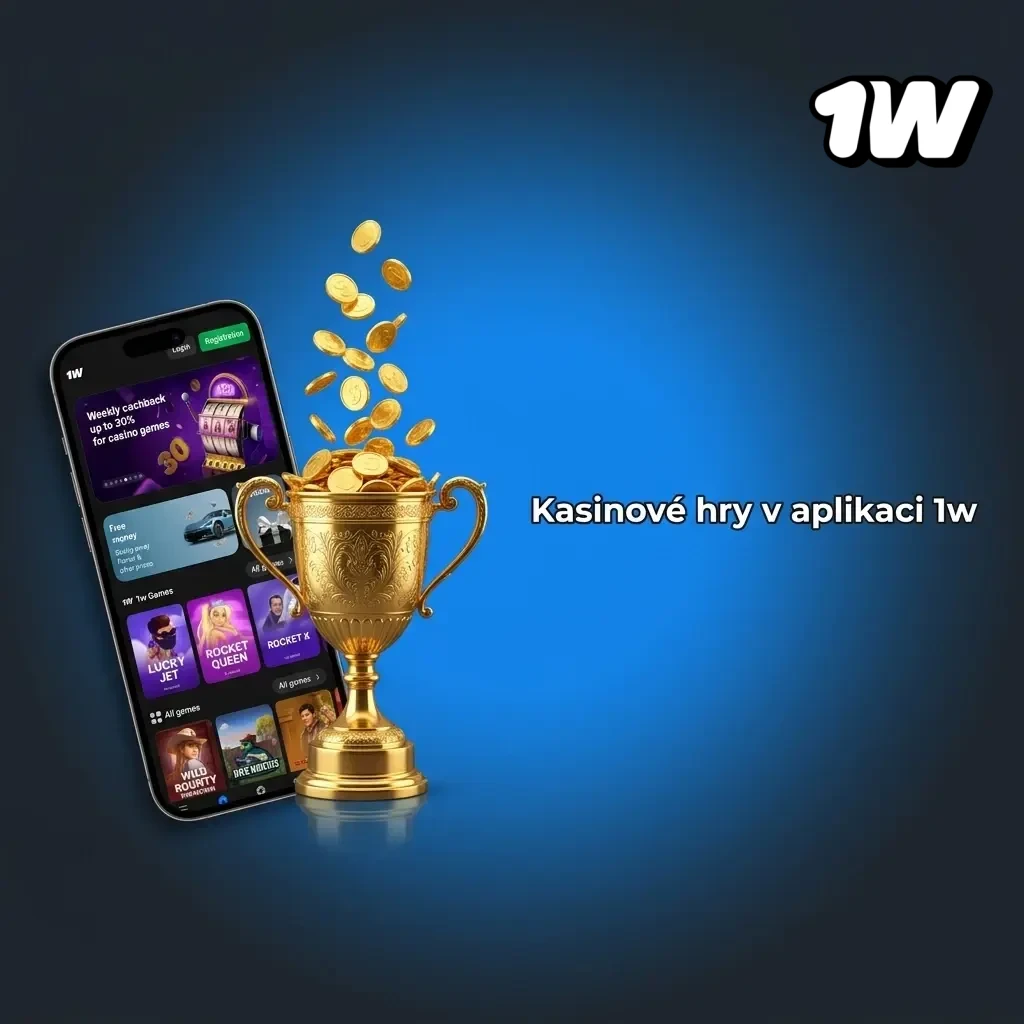 Kasinové hry v aplikaci 1w – Book of Dead, Gates of Olympus, Lightning Roulette a další na iPhone