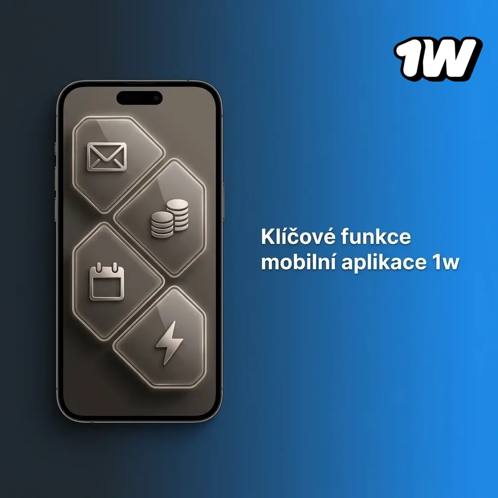 Klíčové funkce mobilní aplikace 1w pro české hráče – bonusy, hry, sázení a bezpečné platby v CZK