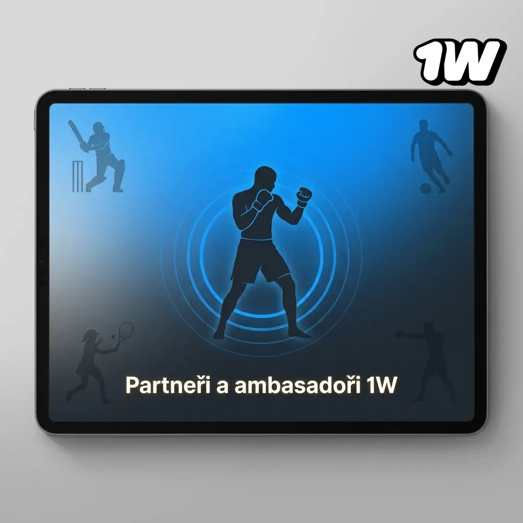 Partneři a ambasadoři 1W – sportovní kluby, influenceři a affiliate síť pro české sázkaře