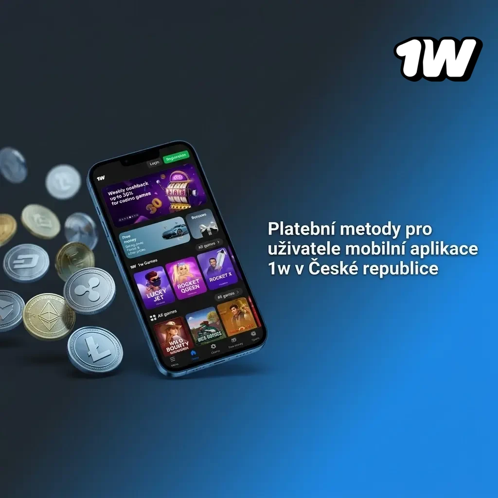 Platební metody aplikace 1win v ČR: Visa, Mastercard, Skrill, Neteller, kryptoměny a bankovní převod
