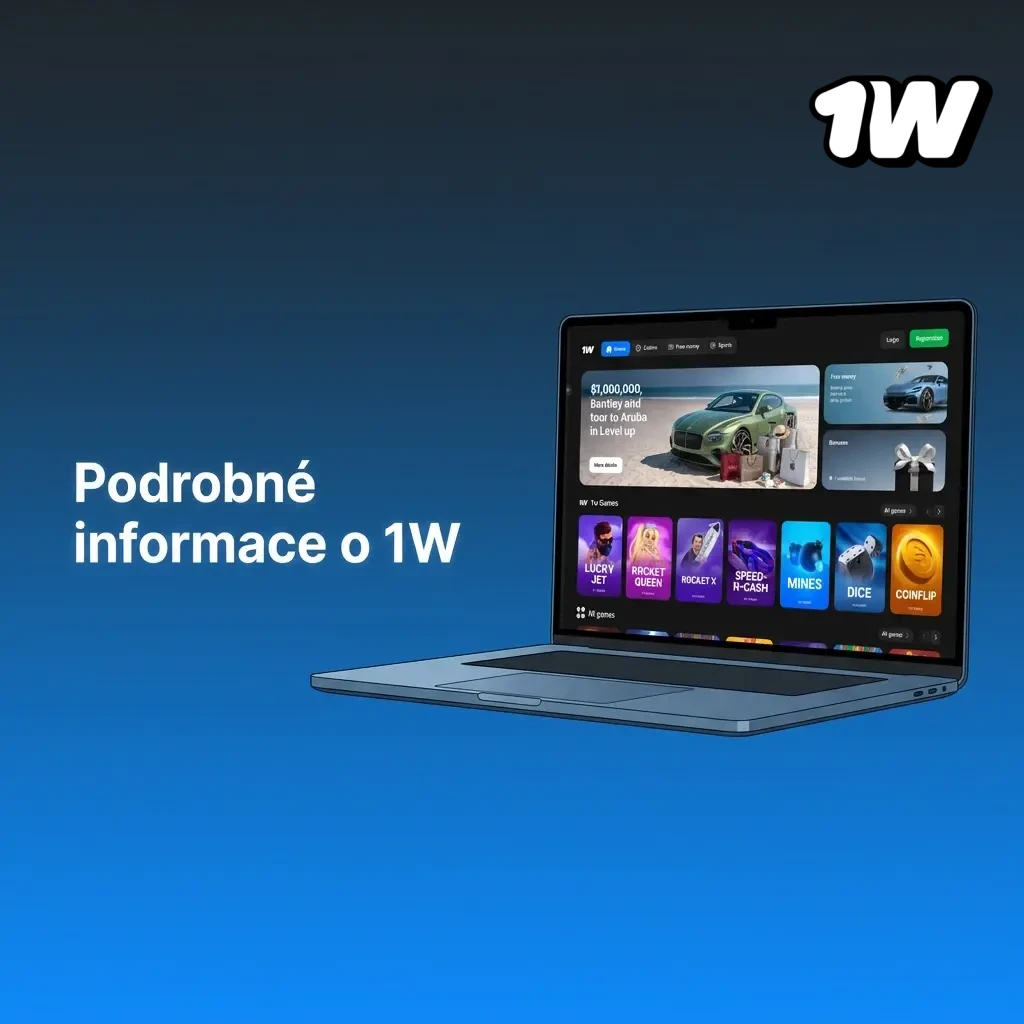 1W platforma pro české hráče – sázky na sport, kasino, mobilní aplikace a zabezpečení SSL