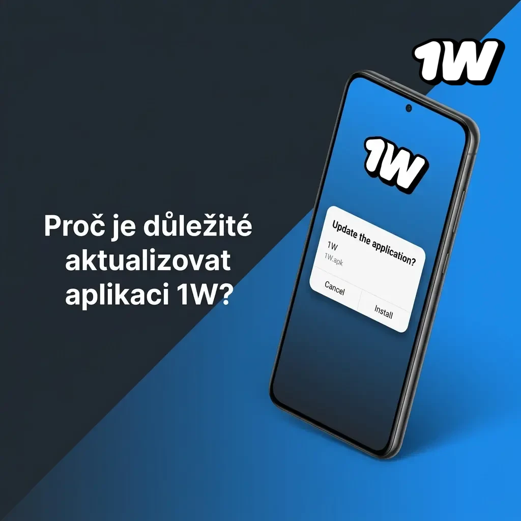 Aktualizace aplikace 1W zajišťuje opravy chyb, bezpečnost a kompatibilitu s Androidem pro nejlepší zážitek