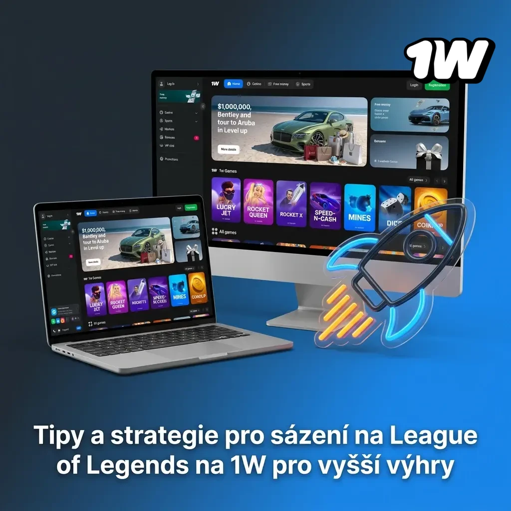 Tipy a strategie pro sázení na League of Legends – bankroll, formy týmů a živé sázení na 1W