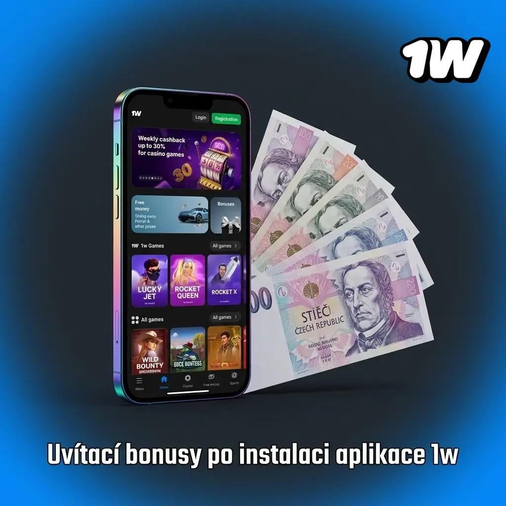 Uvítací bonusy aplikace 1w: až 500 % z vkladu, free spiny a promo kódy pro nové hráče