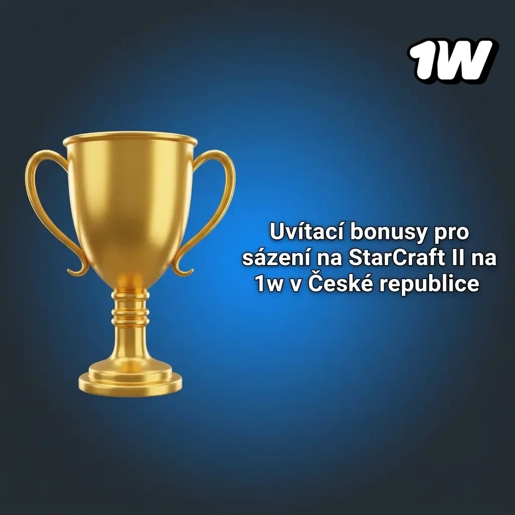 Uvítací bonusy až 500 % pro sázení na StarCraft II na 1w v České republice