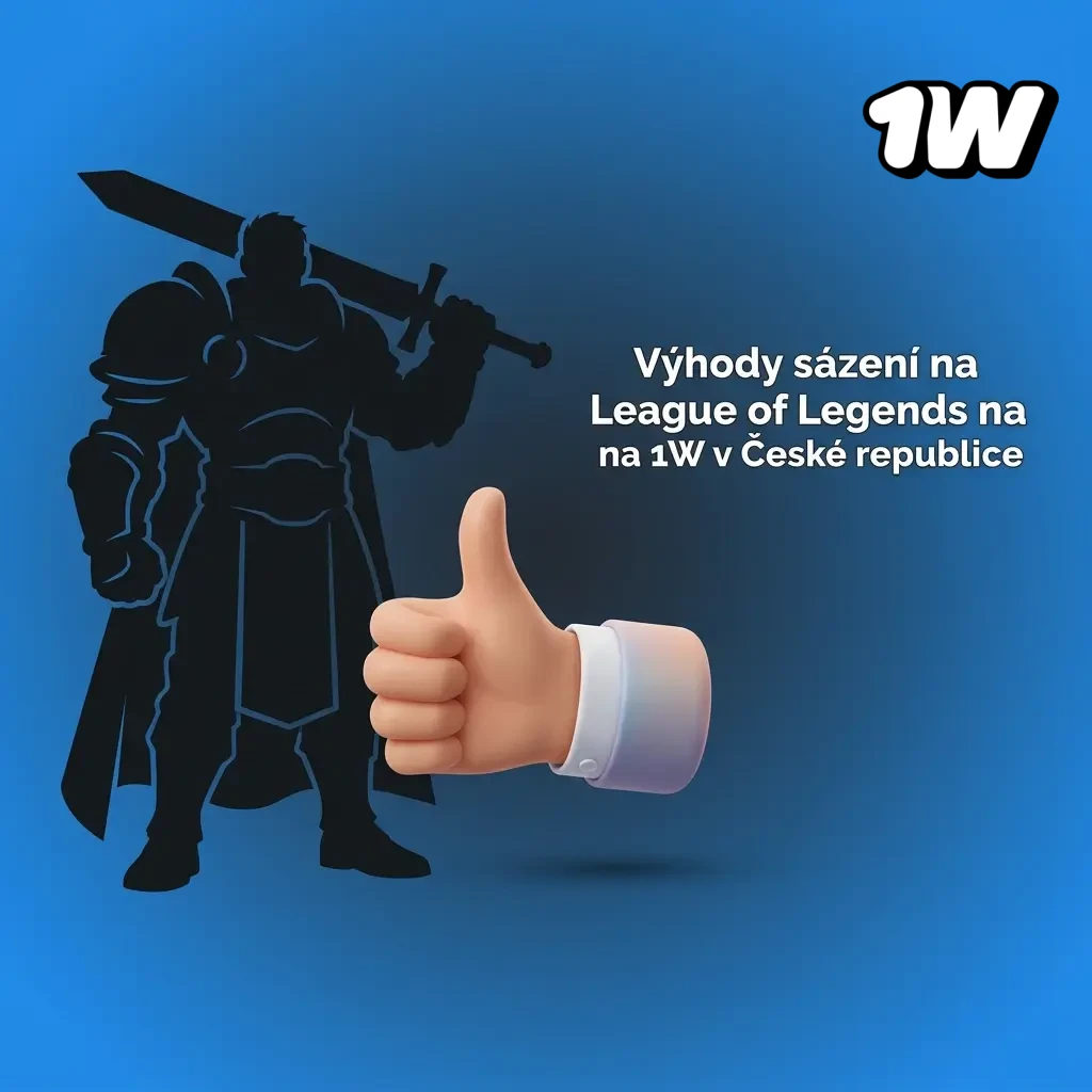Výhody sázení na League of Legends na 1W – bonusy, kurzy a podpora pro české sázkaře