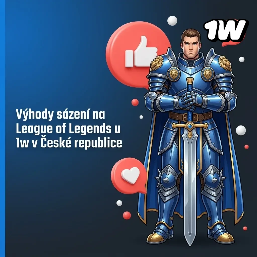Výhody sázení na League of Legends u 1w v ČR – bonusy, kurzy a mobilní aplikace