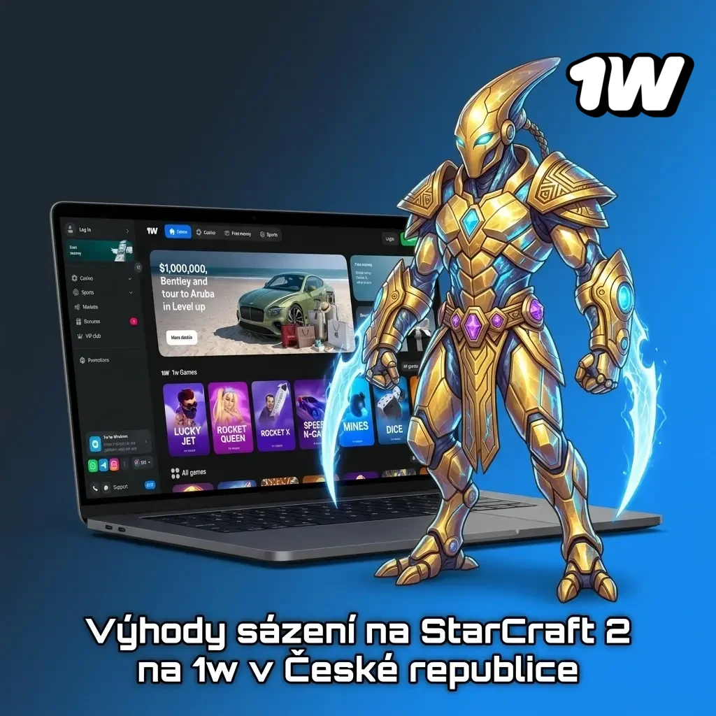 Výhody sázení na StarCraft 2 na platformě 1w pro české hráče – bonusy, kurzy a podpora